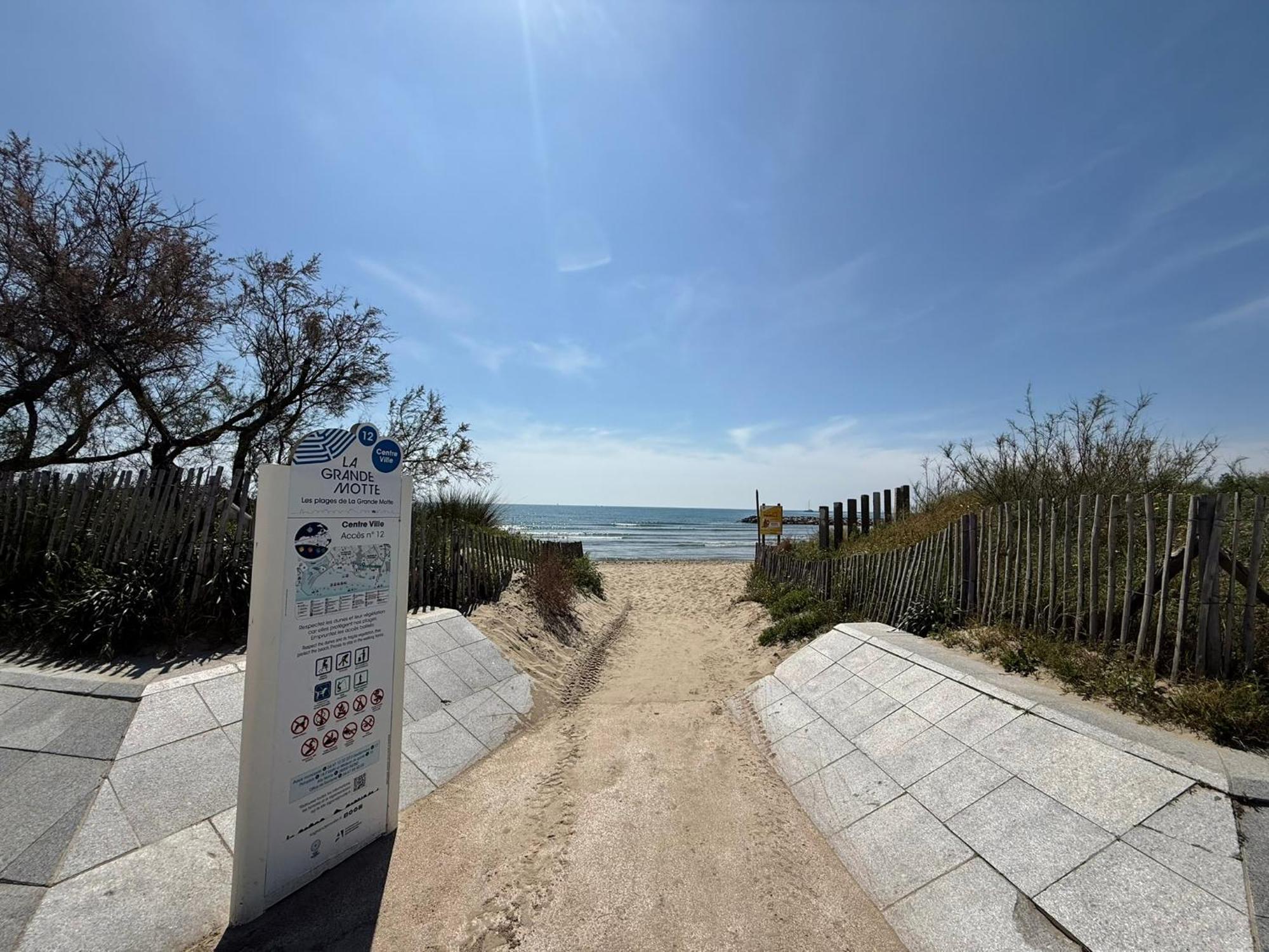 Appart Grande Motte Quartier Couchant - Parking - Balcon- Piscine - Plage 300M La Grande-Motte Esterno foto